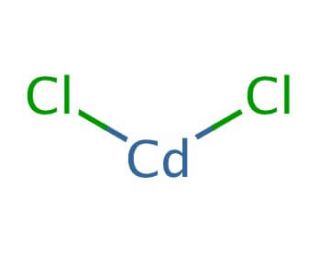 Cadmium chloride, anhydrous (CAS 10108-64-2) - chemical structure image