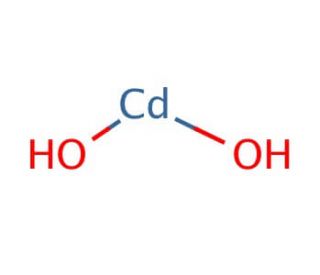 Cadmium hydroxide (CAS 21041-95-2) - chemical structure image