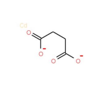 Cadmium succinate (CAS 141-00-4) - chemical structure image
