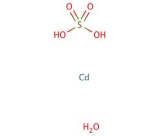Cadmium sulfate (CAS 10124-36-4) - chemical structure image