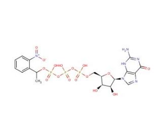 Caged GTP (CAS 124830-99-5) - chemical structure image