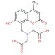 Calcein Blue (CAS 54375-47-2) - chemical structure image 