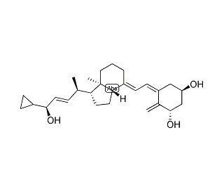 Calcipotriol (CAS 112965-21-6) - chemical structure image