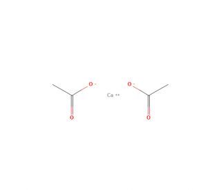 Calcium Acetate (CAS 62-54-4) - chemical structure image