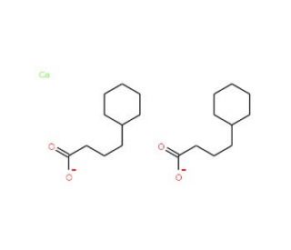 Calcium cyclohexanebutyrate (CAS 110861-66-0) - chemical structure image