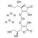 Calcium L-ascorbate dihydrate (CAS 5743-28-2) - chemical structure image