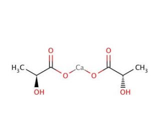 Calcium L-lactate (CAS 41372-22-9) - chemical structure image