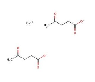 Calcium levulinate dihydrate (CAS 5743-49-7) - chemical structure image