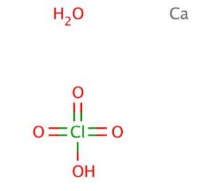 Calcium perchlorate tetrahydrate (CAS 15627-86-8) - chemical structure image