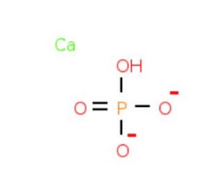 Calcium phosphate dibasic (CAS 7757-93-9) - chemical structure image