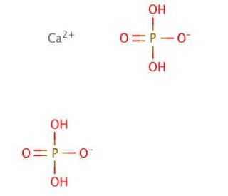 Calcium phosphate monobasic monohydrate (CAS 10031-30-8) - chemical structure image