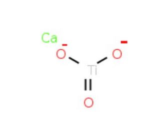 Calcium titanium oxide (CAS 12049-50-2) - chemical structure image