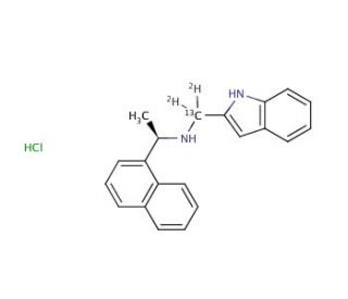 Calindol-13C,d2 Hydrochloride - chemical structure image