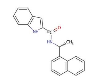 Calindol Amide-13C (CAS 1217782-43-8) - chemical structure image