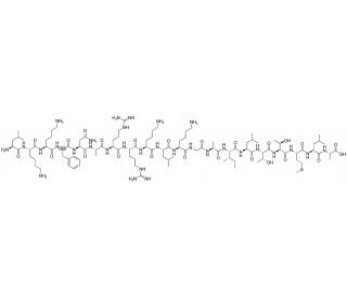 CaM Kinase II (290-309), Calmodulin Antagonist (CAS 115044-69-4) - chemical structure image