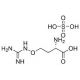 Canavanine sulfate (CAS 2219-31-0) - chemical structure image