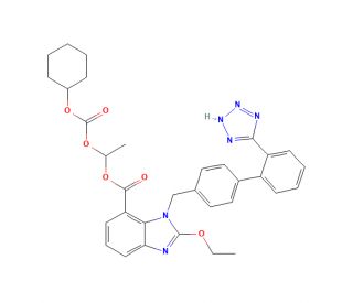 Candesartan Celexetil Ester (CAS 145040-37-5) - chemical structure image