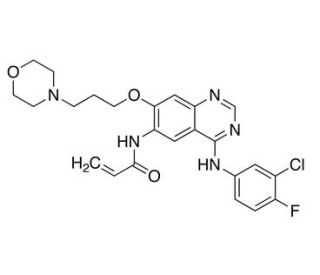 Canertinib (CAS 267243-28-7) - chemical structure image