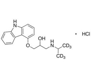 Carazolol-d6, Hydrochloride Salt - chemical structure image