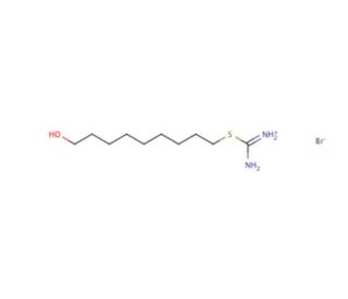 Carbamimidothioic Acid 9-Hydroxynonyl Ester Bromide - chemical structure image