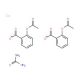 Carbasalate calcium (CAS 5749-67-7) - chemical structure image