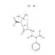 Carbenicillin disodium salt (CAS 4800-94-6) - chemical structure image