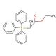 (Carbethoxyethylidene)triphenylphosphorane (CAS 5717-37-3) - chemical structure image