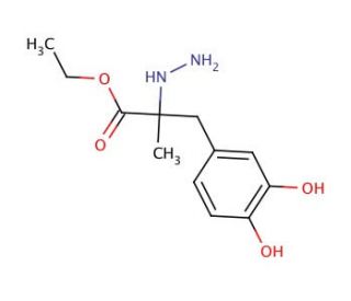 Carbidopa Ethyl Ester Hydrochloride Salt (CAS 96115-88-7) - chemical structure image
