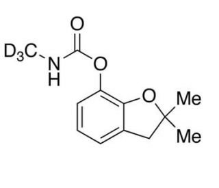 Carbofuran-d3 (CAS 1007459-98-4) - chemical structure image