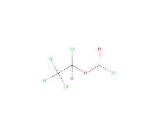 Carbonochloridic Acid 1,2,2,2-Tetrachloroethyl Ester (CAS 98015-53-3) - chemical structure image