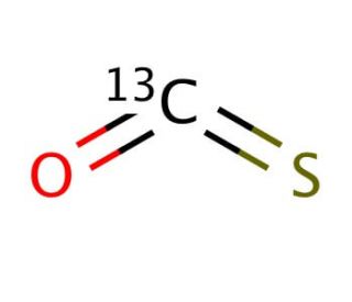 Carbonyl-13C sulfide (CAS 6142-96-7) - chemical structure image