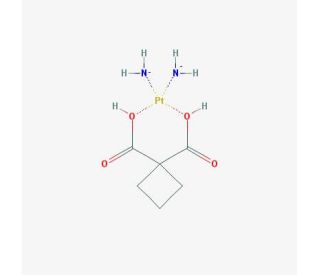 Carboplatin (CAS 41575-94-4) - chemical structure image