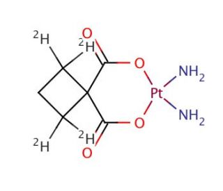 Carboplatin-d4 (CAS 41575-94-4 (unlabeled)) - chemical structure image