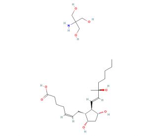 Carboprost Tromethanimine (CAS 58551-69-2) - chemical structure image