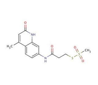 Carbostyril 124 N-Carboxyethyl Methanethiosulfonate (CAS 1076199-71-7) - chemical structure image