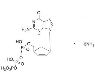 (−)-Carbovir-5′-triphosphate Triethylammonium Salt - chemical structure image