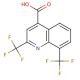 Carboxymefloquine (CAS 35853-50-0) - chemical structure image