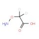 Carboxymethoxyamine-d2 Hemihydrochloride (CAS 2921-14-4 (unlabeled)) - chemical structure image