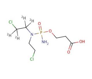Carboxyphosphamide-d4 (CAS 1246817-74-2) - chemical structure image