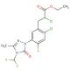 Carfentrazone-ethyl (CAS 128639-02-1) - chemical structure image