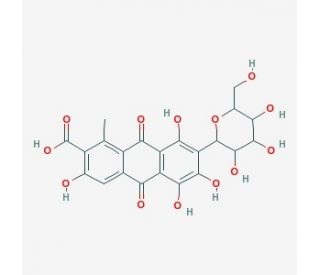 Carmine (CAS 1390-65-4) - chemical structure image