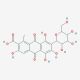 Carmine (CAS 1390-65-4) - chemical structure image