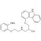 Carvedilol (CAS 72956-09-3) - chemical structure image