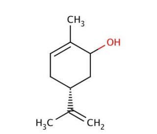 Carveol (CAS 99-48-9) - chemical structure image
