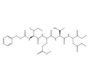 Caspase-8 inhibitor II (CAS 210344-98-2) - chemical structure image