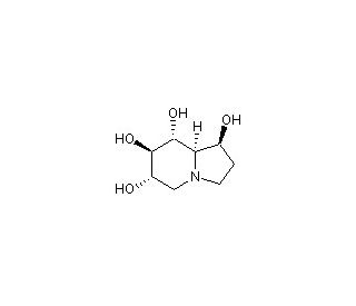 Castanospermine (CAS 79831-76-8) - chemical structure image