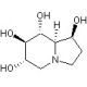 Castanospermine (CAS 79831-76-8) - chemical structure image