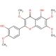 Casticin (CAS 479-91-4) - chemical structure image