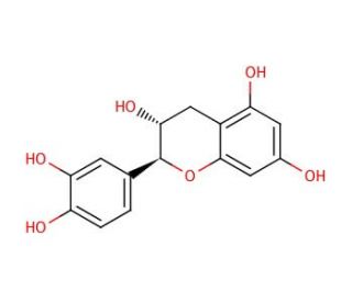 (&minus;)-Catechin (CAS 18829-70-4) - chemical structure image