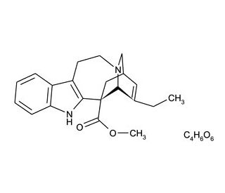 Catharanthine tartrate (CAS 4168-17-6) - chemical structure image